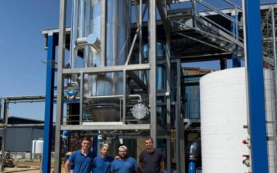 Instalación del equipo de cristalización VTR-10.000